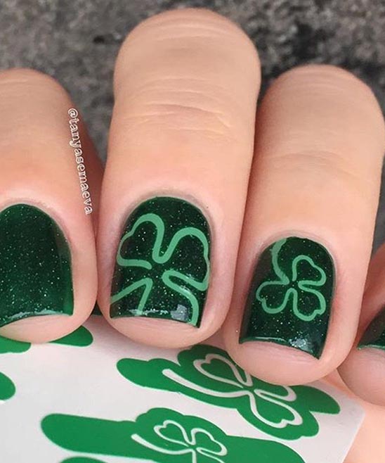 Nails for St Patrick's Day