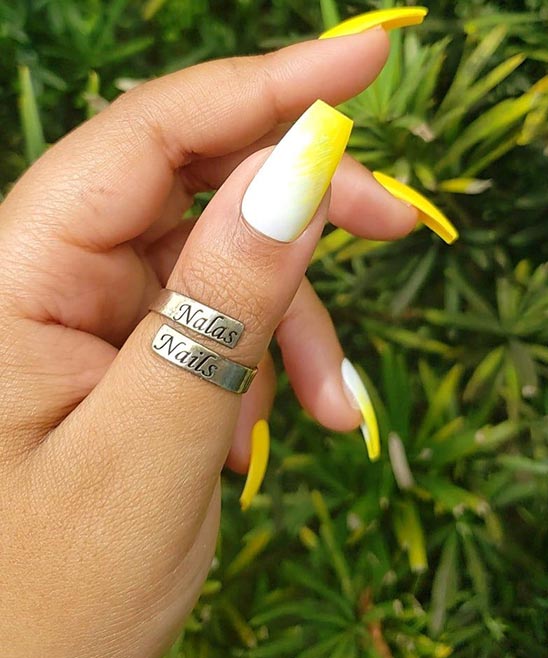 Neon Yellow Nail Designs