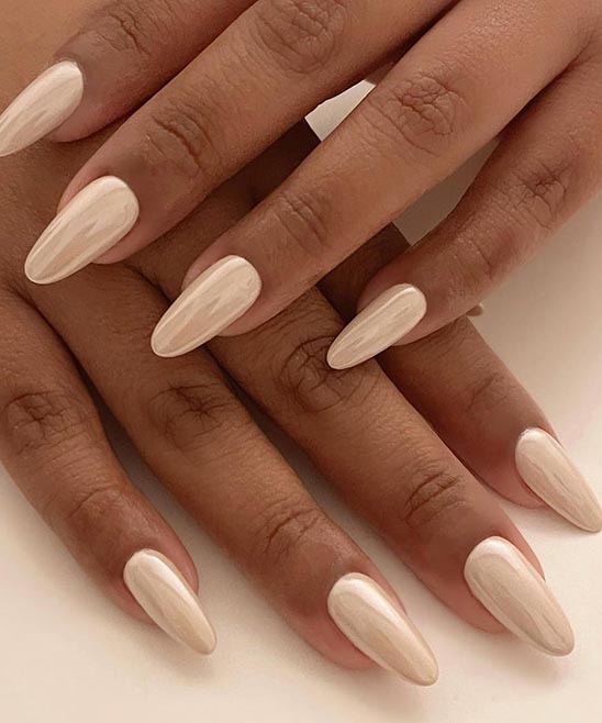 Neutral Acrylic Nail Ideas