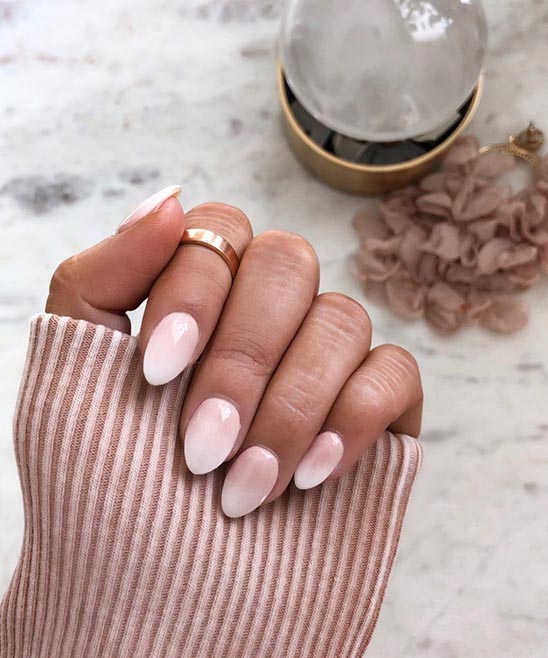 Neutral Ombre Nails