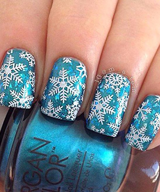 Nightmare Before Christmas Nail Art