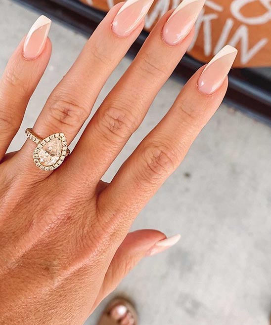 Olive Green and Burnt Orange Nails