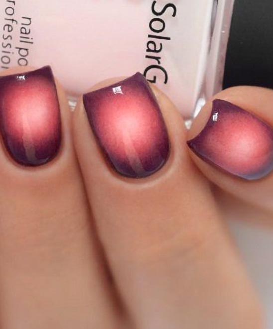 Ombre Nails for Halloween