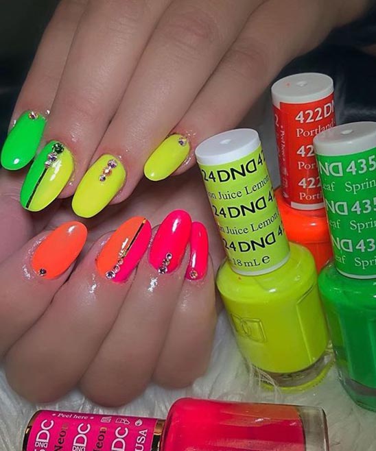 Orange Nail Polish Summer