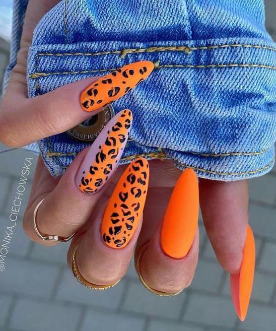 Orange Nail Polish