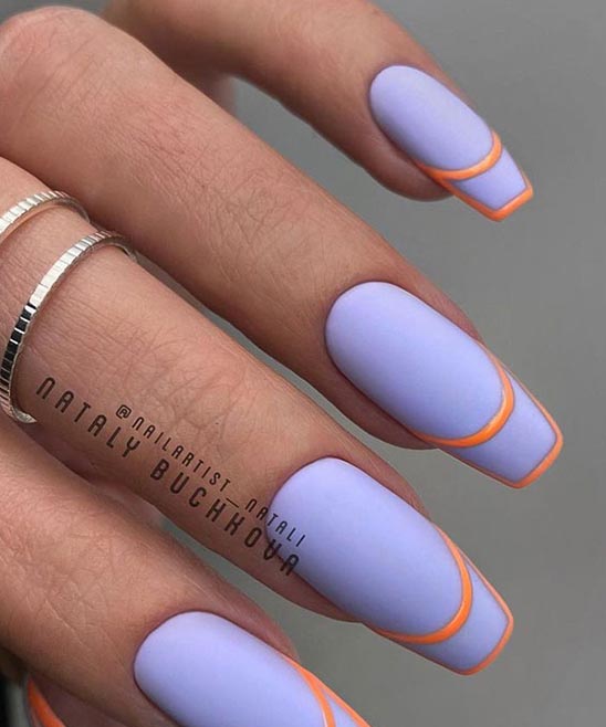 Orange Red Nail Polish