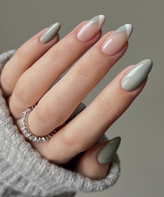Oval Nails Design