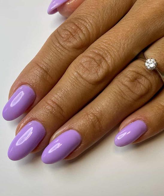 Oval Round Nails