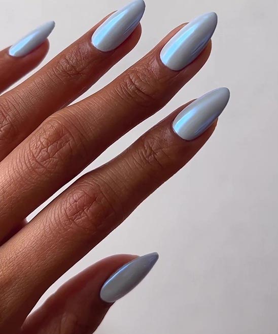 Oval Shape Nail Designs