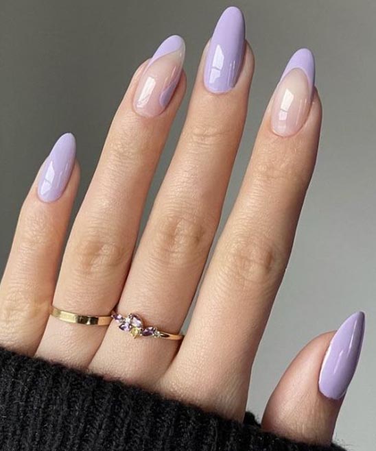 Oval Shaped Acrylic Nails