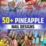 Pineapple Nail Designs