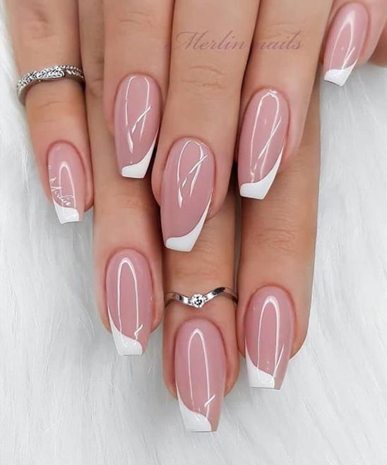 Pink Square Nails Designs