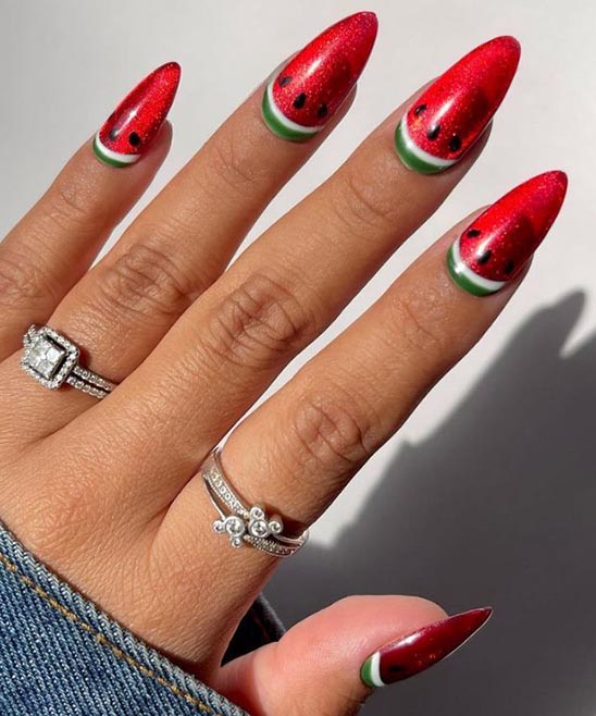 Pink Watermelon Nail Polish