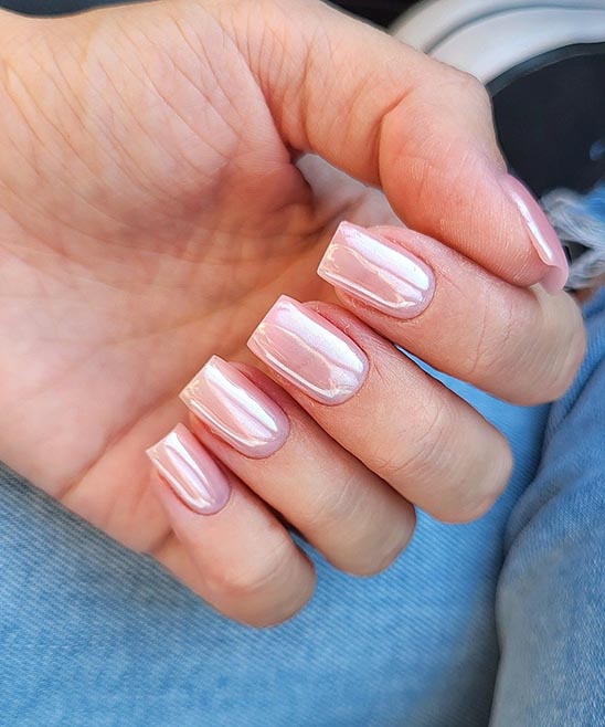 Pink and Silver Nail Designs