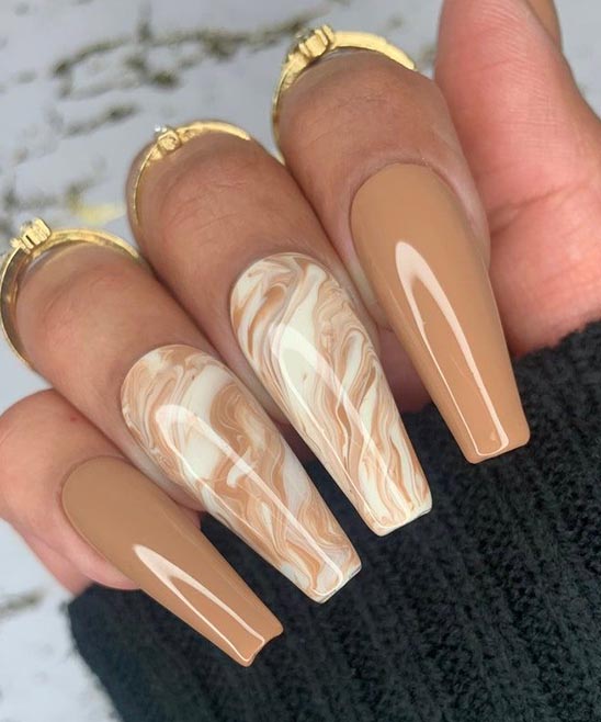 Popular Coffin Nail Designs