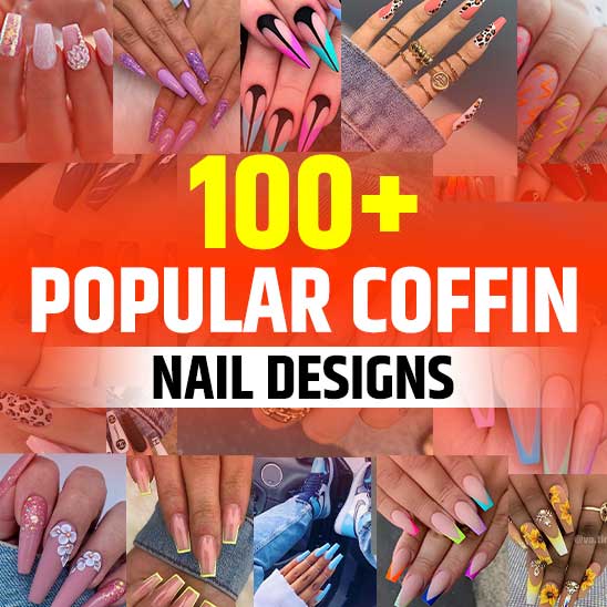 Popular Coffin Nail Designs