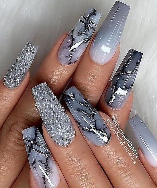 Popular Coffin Nail Designs