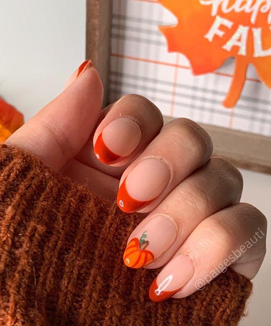 Pumpkin Orange Nail Polish