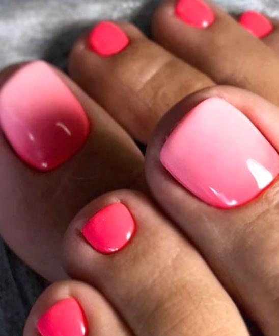 Purple and Pink Toe Nail Designs