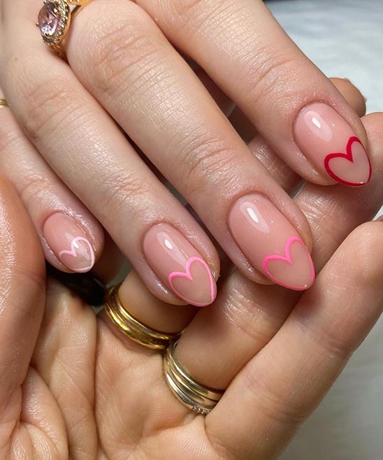 Queen of Hearts Nail Design