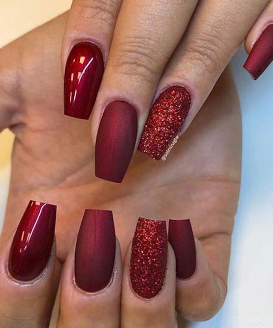 Red Christmas Nails Ideas