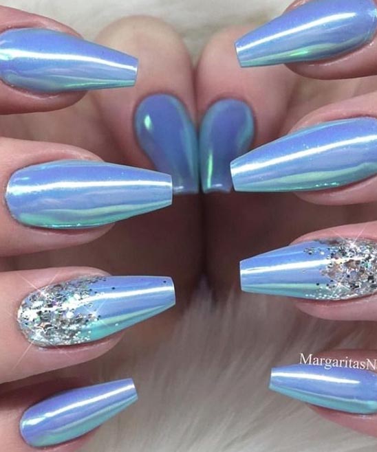 Red Christmas Stiletto Nails