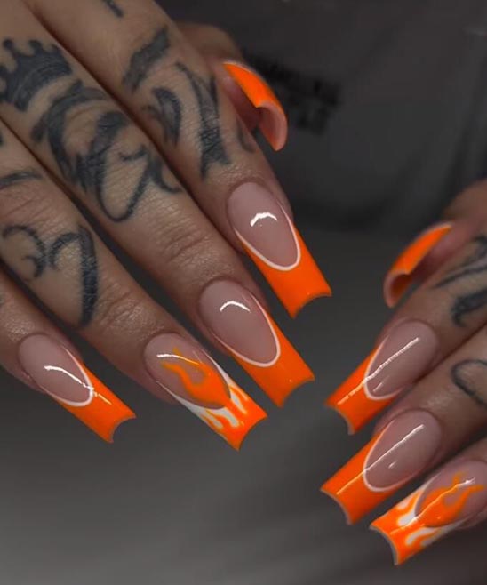 Red Orange Nail Polish