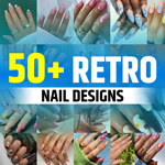 Retro Nails Design