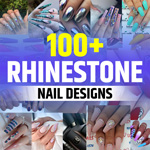 Rhinestone Nail Designs