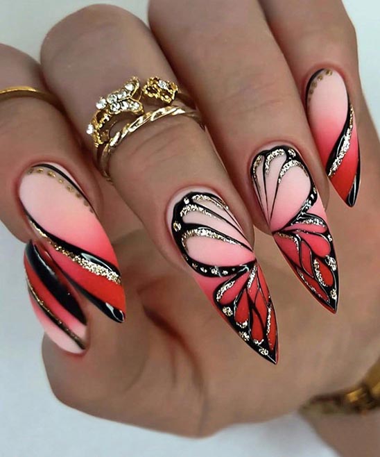 Rhinestone Toe Nails