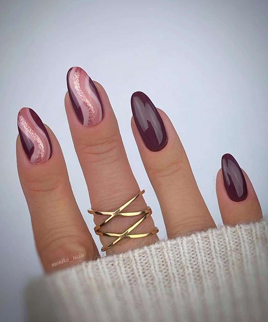 Round Oval Nails