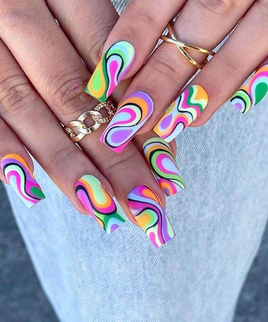 Rounded Square Nails