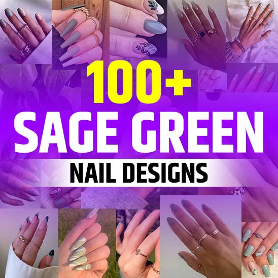 Sage Green Nails
