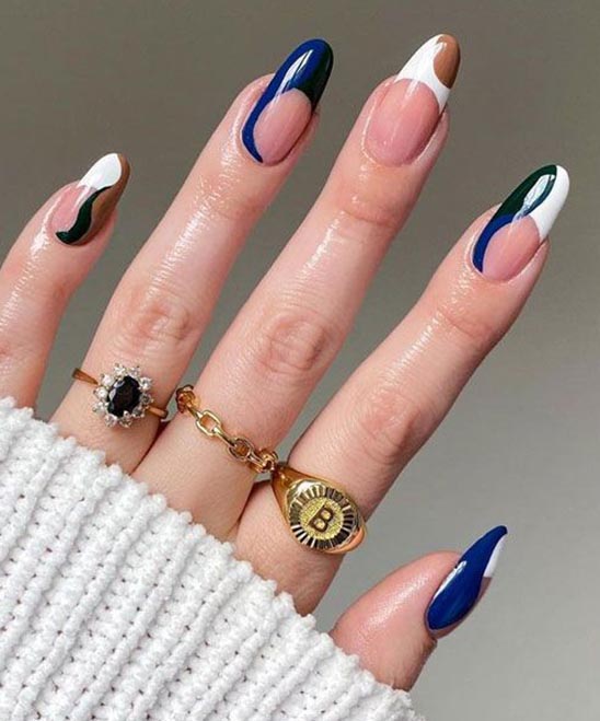 Short Almond Nails Spring