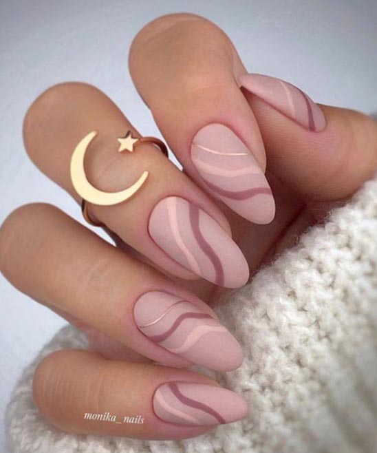 Short Almond Nails for Spring