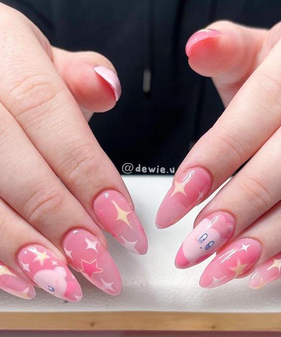 Short Animal Print Nails