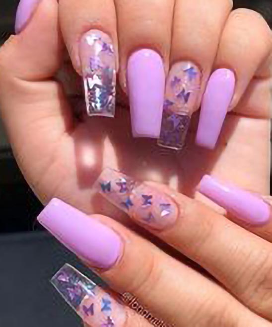 Short Coffin Nail Design