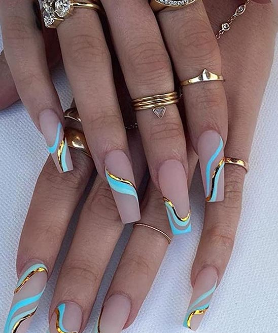 Short Coffin Nail Designs Summer