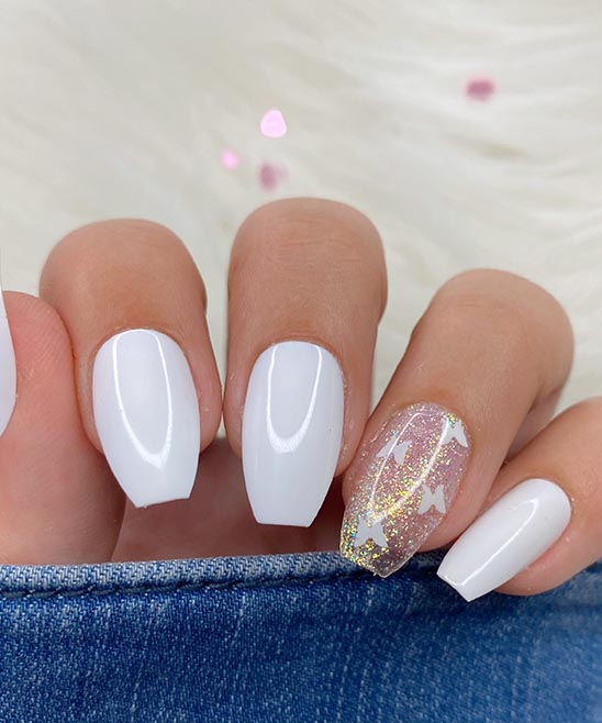 Sleek and Stylish: Short Coffin Nail Designs - TailoringinHindi