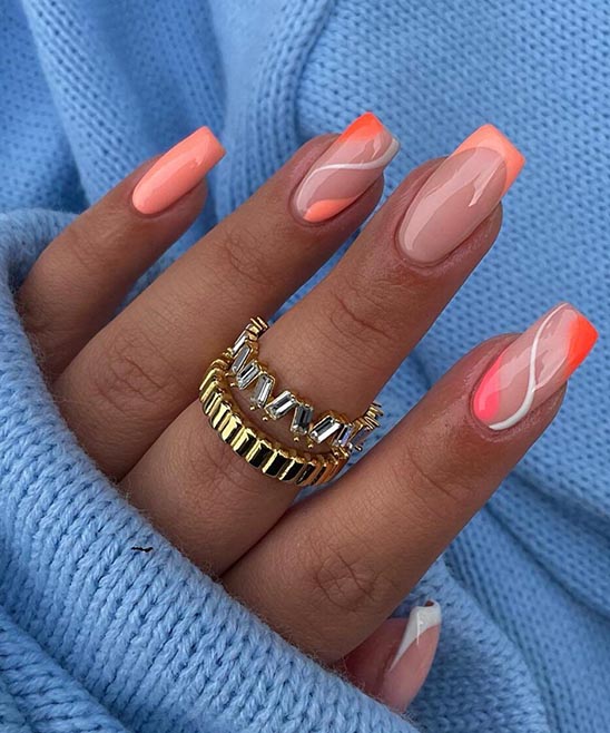 Short Cute Acrylic Nails