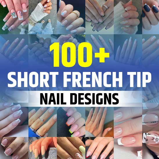 Short French Tip Nails