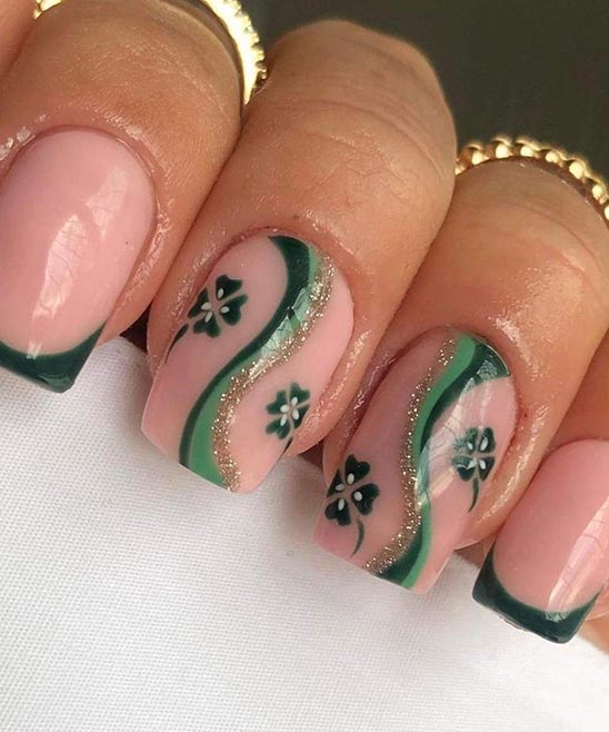 Short St Patricks Day Nails