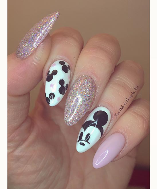 39 Cool Disney Nail Designs For Your Next Trip To Disneyland | Darcy