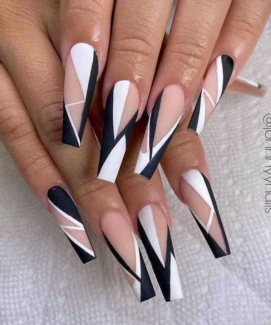 Simple Nail Designs Coffin Shape