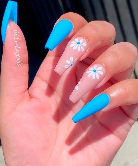 Simple Nail Designs Coffin