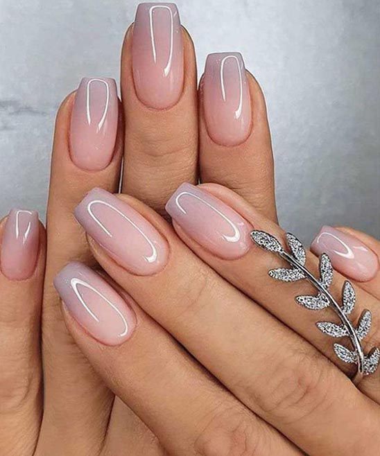 Simple Neutral Nail Designs