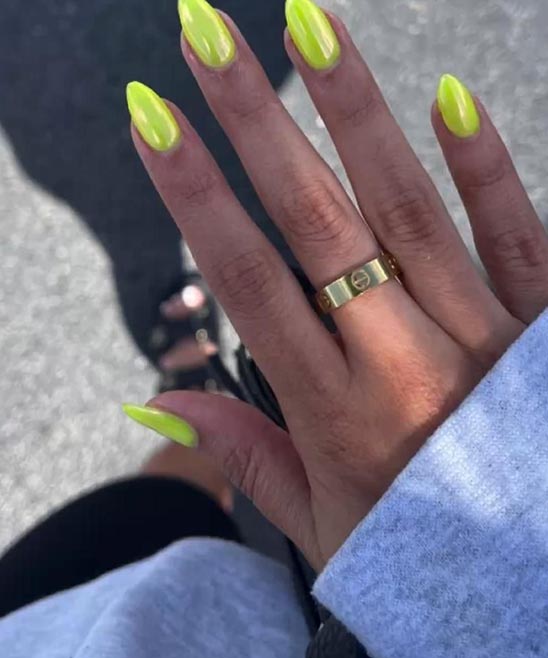 Spring Almond Nail Designs