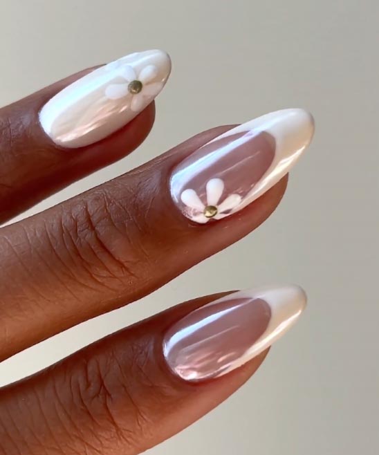 Spring Almond Nail Ideas