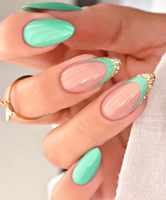Spring Almond Nail Inspo