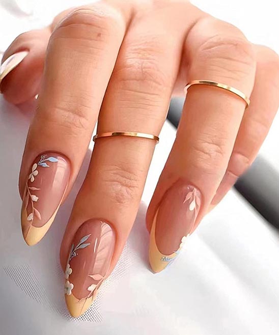 Spring Almond Nails 2023
